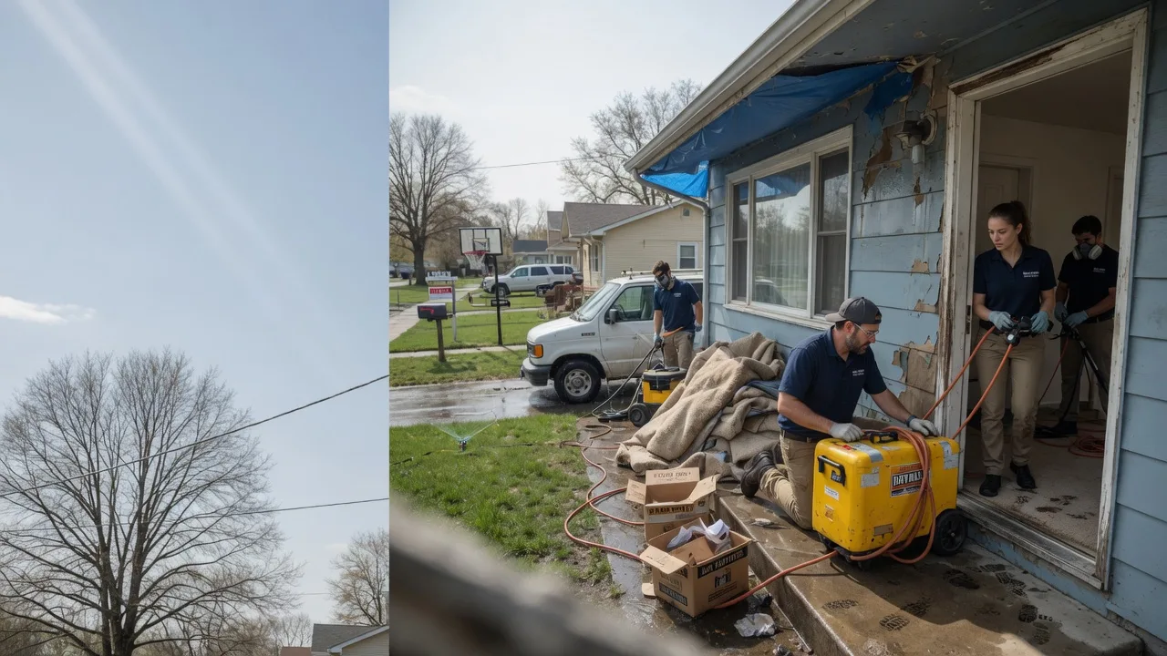 Basement Flood Cleanup in Blair, WI near me